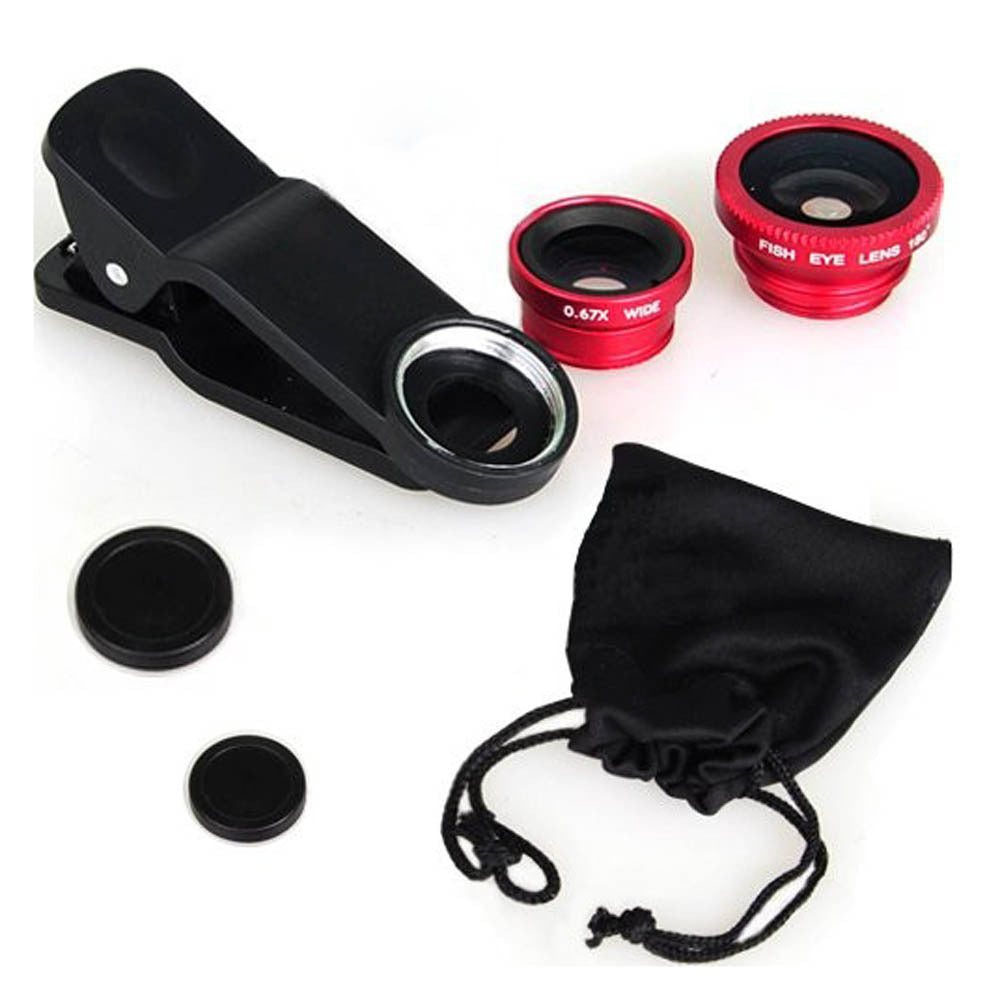 Wide Angle Macro Fisheye Lens Kit
