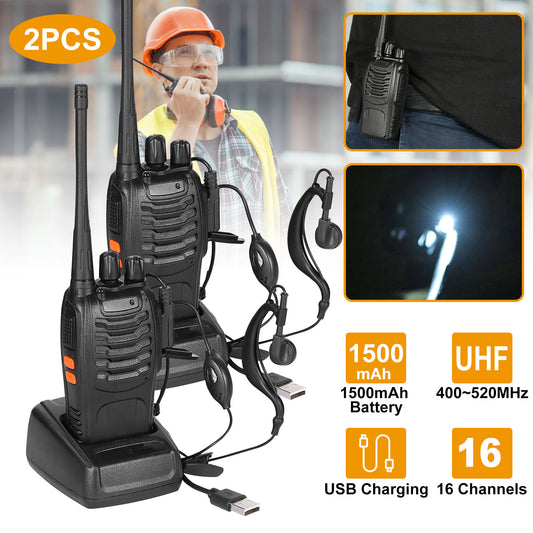Baofeng BF-888S Walkie Talkies 400-470MHZ Long Range