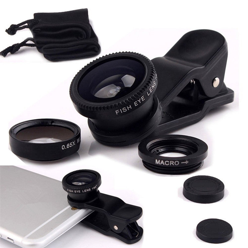 Wide Angle Macro Fisheye Lens Kit